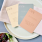 Mindful Eating Cards On Plate